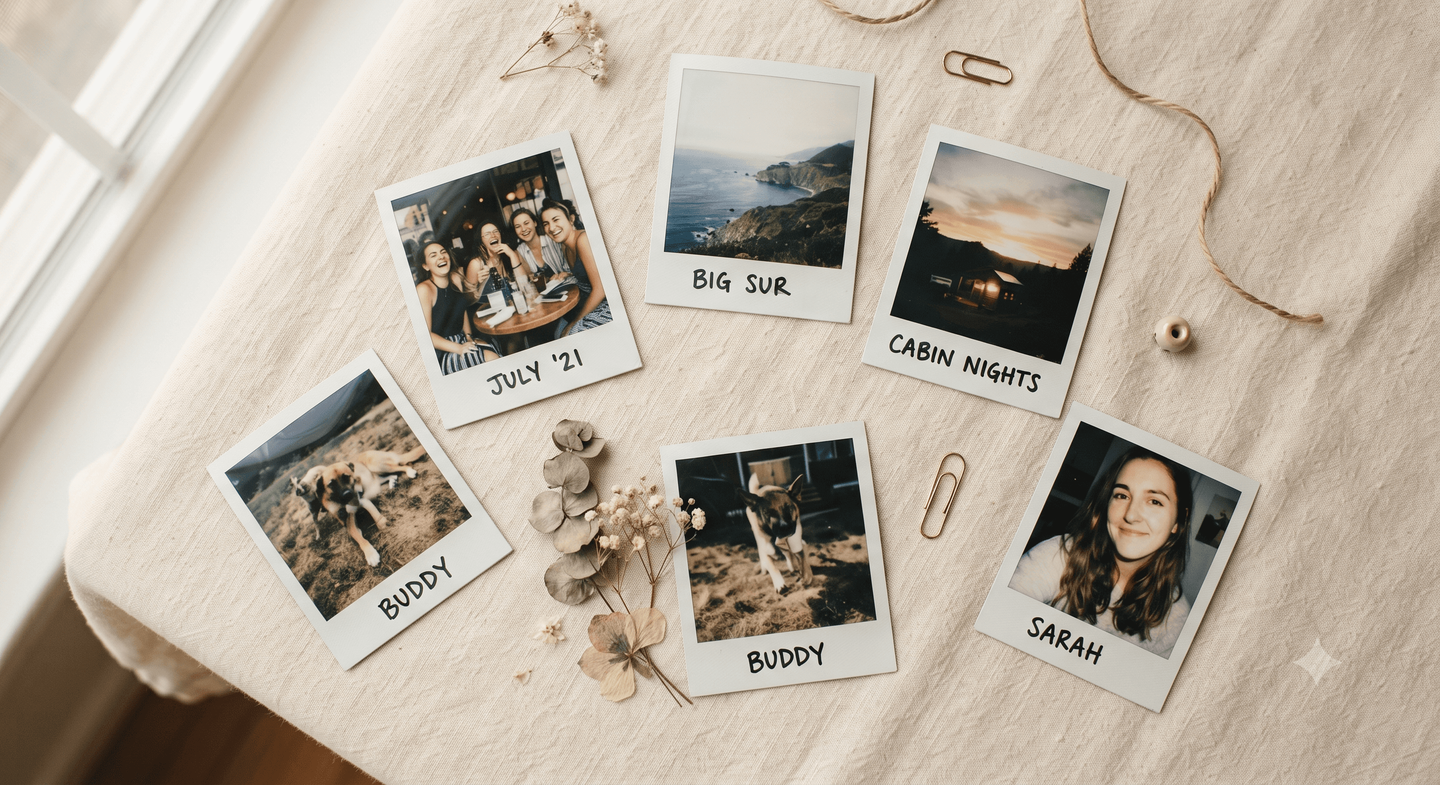Handcrafted personalised photo keepsakes by The Craft Pallet